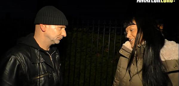 DEUTSCHLAND REPORT - German Sexy Brunette Fucks Hard With A Horny Newbie Guy